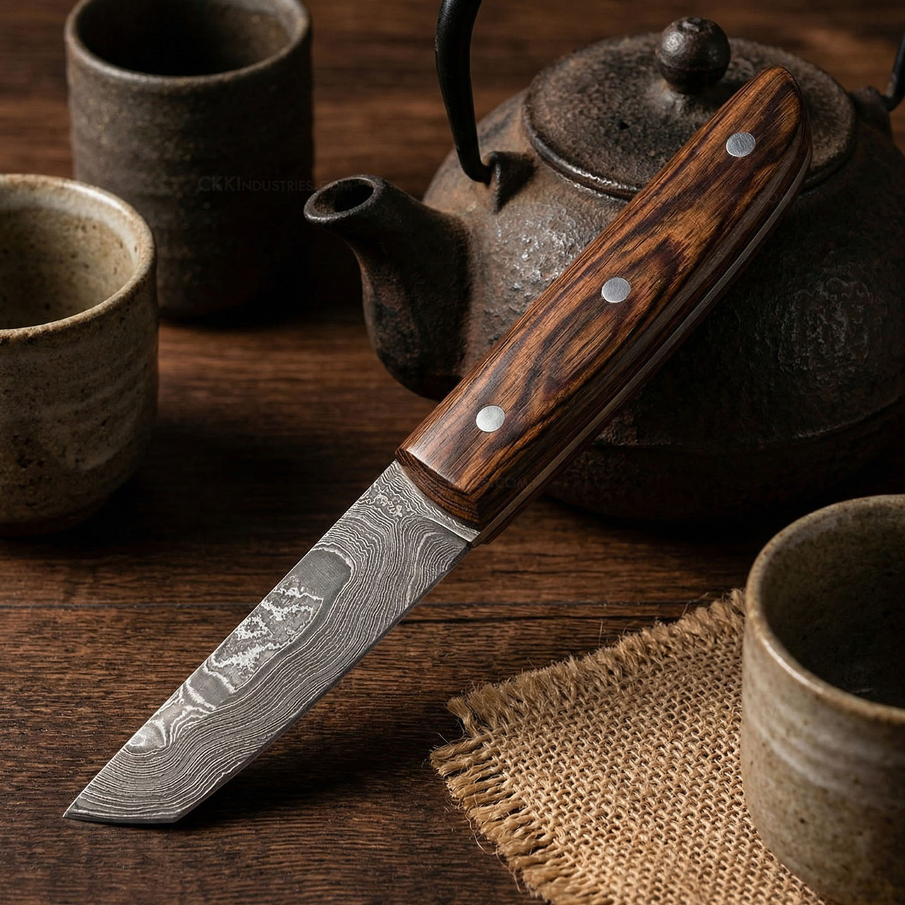 Wenge Handle Block - Natural - 6 x 1.5 x 1.5in